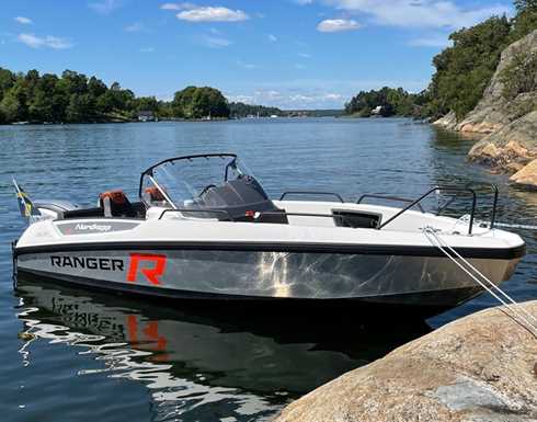 Nordkapp Enduro 605 med 150 Hk Evinrude stulen i Hammarby Sjöstad, Stockholm 